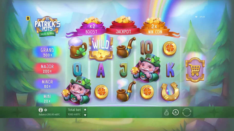 St. Patrick's Pots Hold and Win screenshot 1