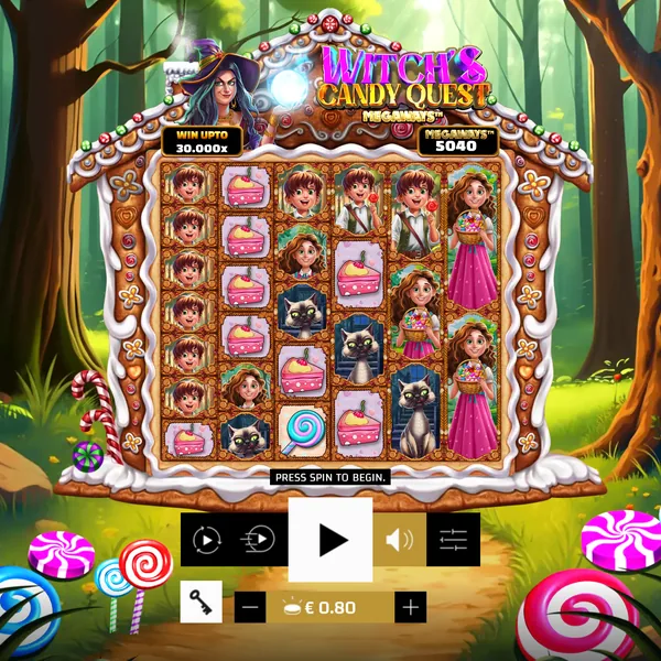 Witch’s Candy Quest Megaways™